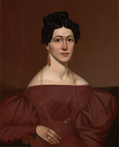 Portrait of Eliza C. Ayres by Unbekannt Unbekannt